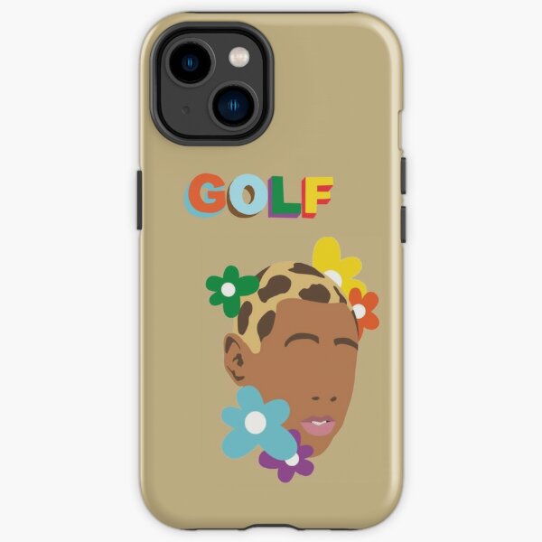 Tyler the Creator x Golf le Fleur  phone case brown  iPhone Tough Case RB1608 product Offical tyler the creator Merch