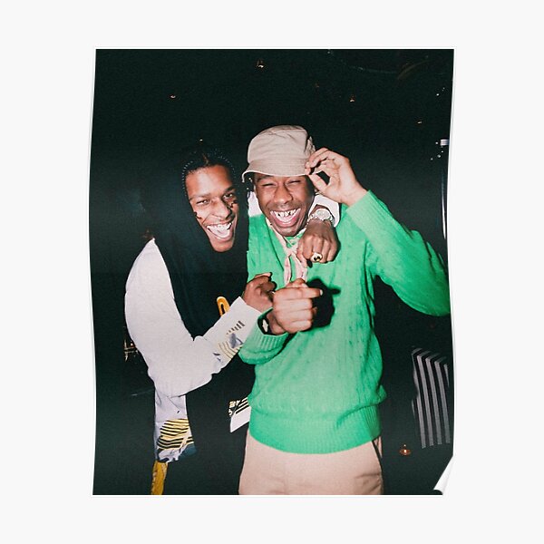 Rap Rocky And Tyler Memories Poster RB1608 product Offical tyler the creator Merch
