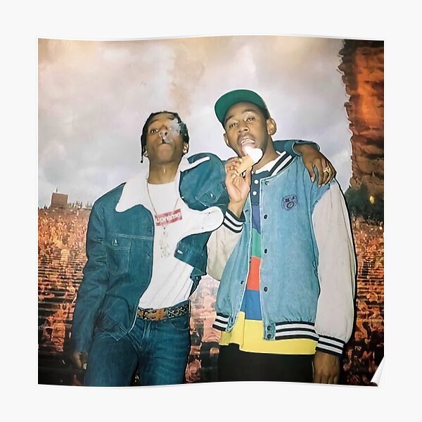 Smoke Rocky And Tyler Memories Poster RB1608 product Offical tyler the creator Merch