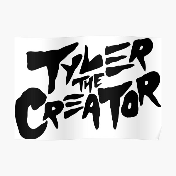 dem Tyler, The Creator sitzt  Poster RB1608 product Offical tyler the creator Merch