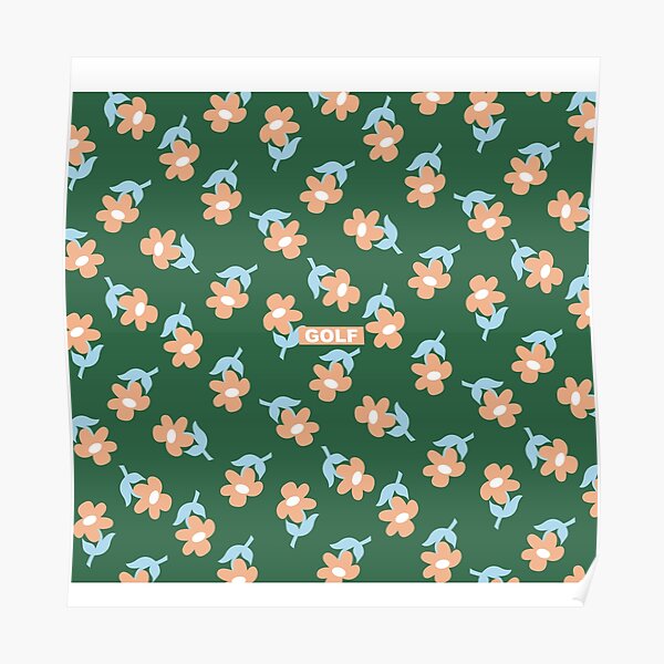 Flowers GOLF | Tyler The Creator Poster RB1608 product Offical tyler the creator Merch