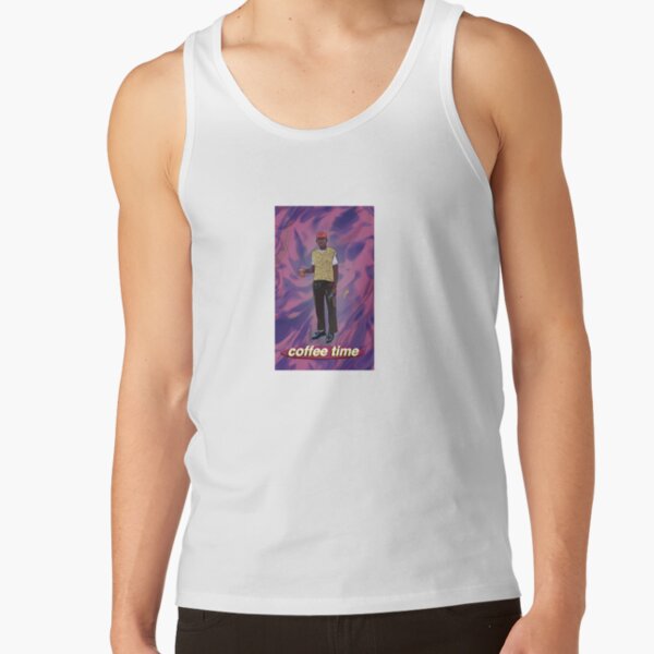Coffee time with Tyler the Creator  Tank Top RB1608 product Offical tyler the creator Merch