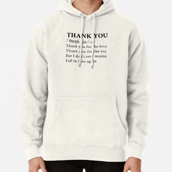 Thank You by Tyler, The Creator Pullover Hoodie RB1608 product Offical tyler the creator Merch