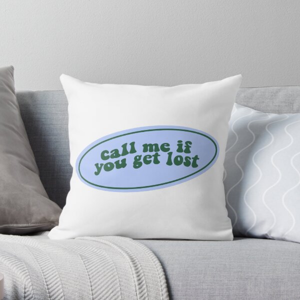 call me if you get lost - tyler the creator  Throw Pillow RB1608 product Offical tyler the creator Merch