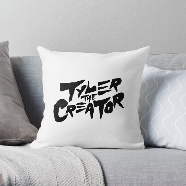 dem Tyler, The Creator sitzt  Throw Pillow RB1608 product Offical tyler the creator Merch