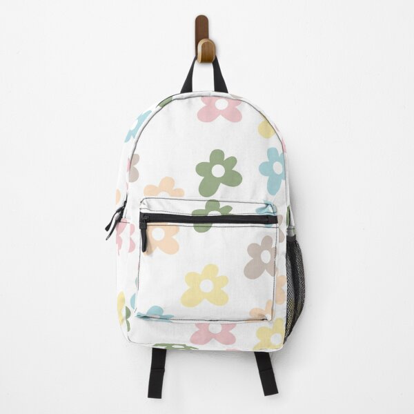 Simple Golf Le Fleur Flower Design - Tyler the Creator Inspired - with White Background  Backpack RB1608 product Offical tyler the creator Merch