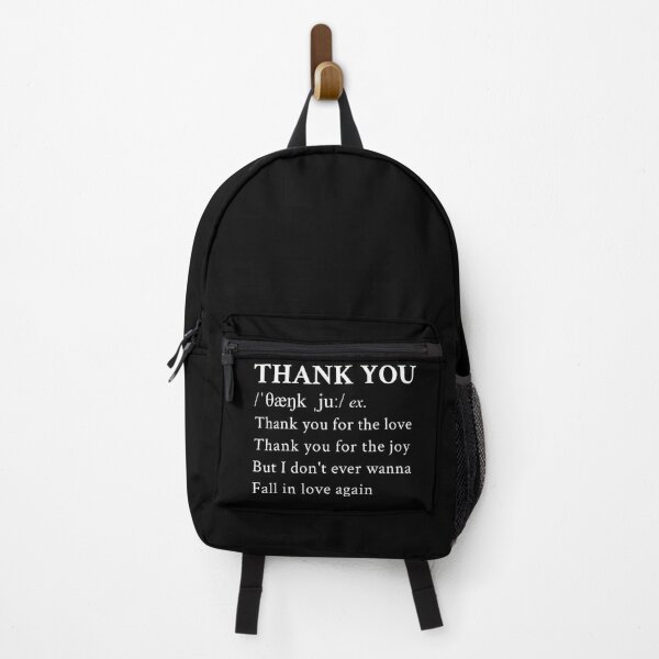 Thank You by Tyler, The Creator Backpack RB1608 product Offical tyler the creator Merch