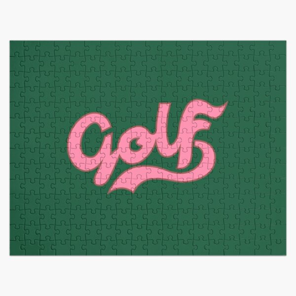 GOLF Cursive  Tyler The Creator 	 	 Jigsaw Puzzle RB1608 product Offical tyler the creator Merch