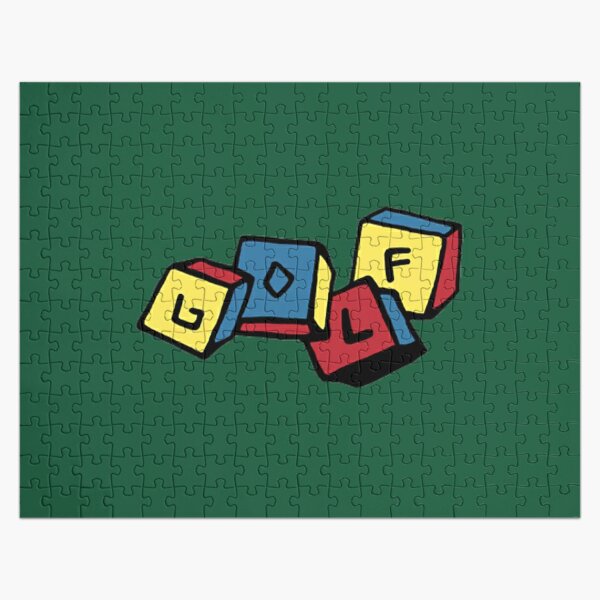 GOLF Blocks  Tyler The Creator 	 	 Jigsaw Puzzle RB1608 product Offical tyler the creator Merch