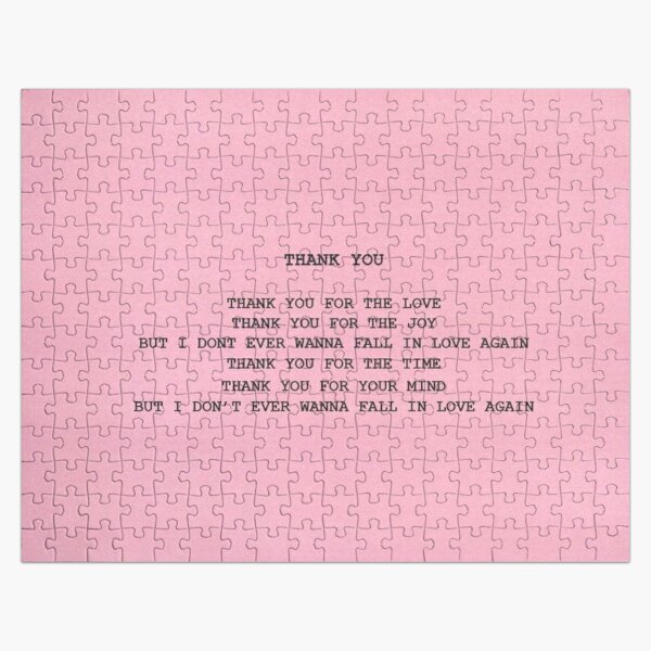 THANK YOU / TYLER THE CREATOR Jigsaw Puzzle RB1608 product Offical tyler the creator Merch